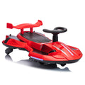 12V Kids Ride On Electric Toy,360 Degree Drift In Place,Spray Function,Front&Side Lights Design,Usb Mp3,Bluetooth,Music, 3.73 4.35 Mph,Easy Installation,Ultimate Cool Operation For Kids Aged 3 . Red