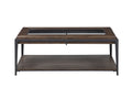 Waco Cocktail Table Brown Brown Iron