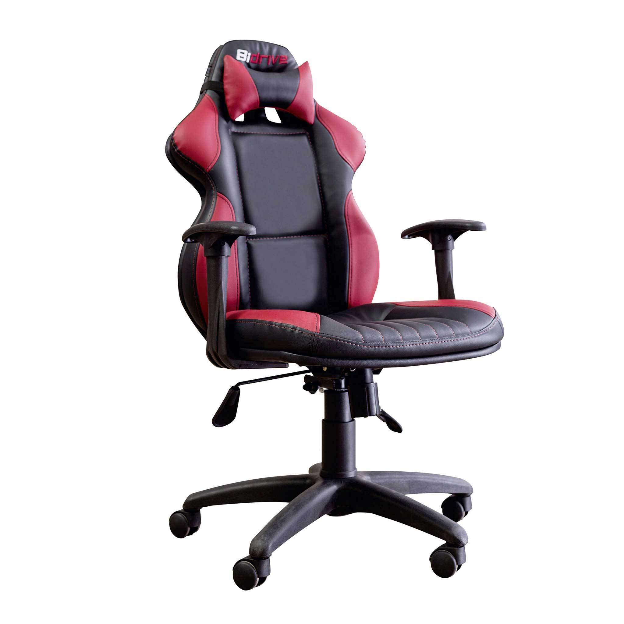 Champion Racingchair Red Black Polyester Plastic