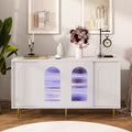 Dresser Drawer Cabinet,Bar Cabinet,Lockers,Sideboard,Buffet Sideboard,Buffet Service Desk,Storagecabinet,Changhong Glass Sliding Door, For Bedroom, Living Room, Kitchen Corridor, Color: White 5 Or More Spaces Barn Door White Primary Living Space Glass