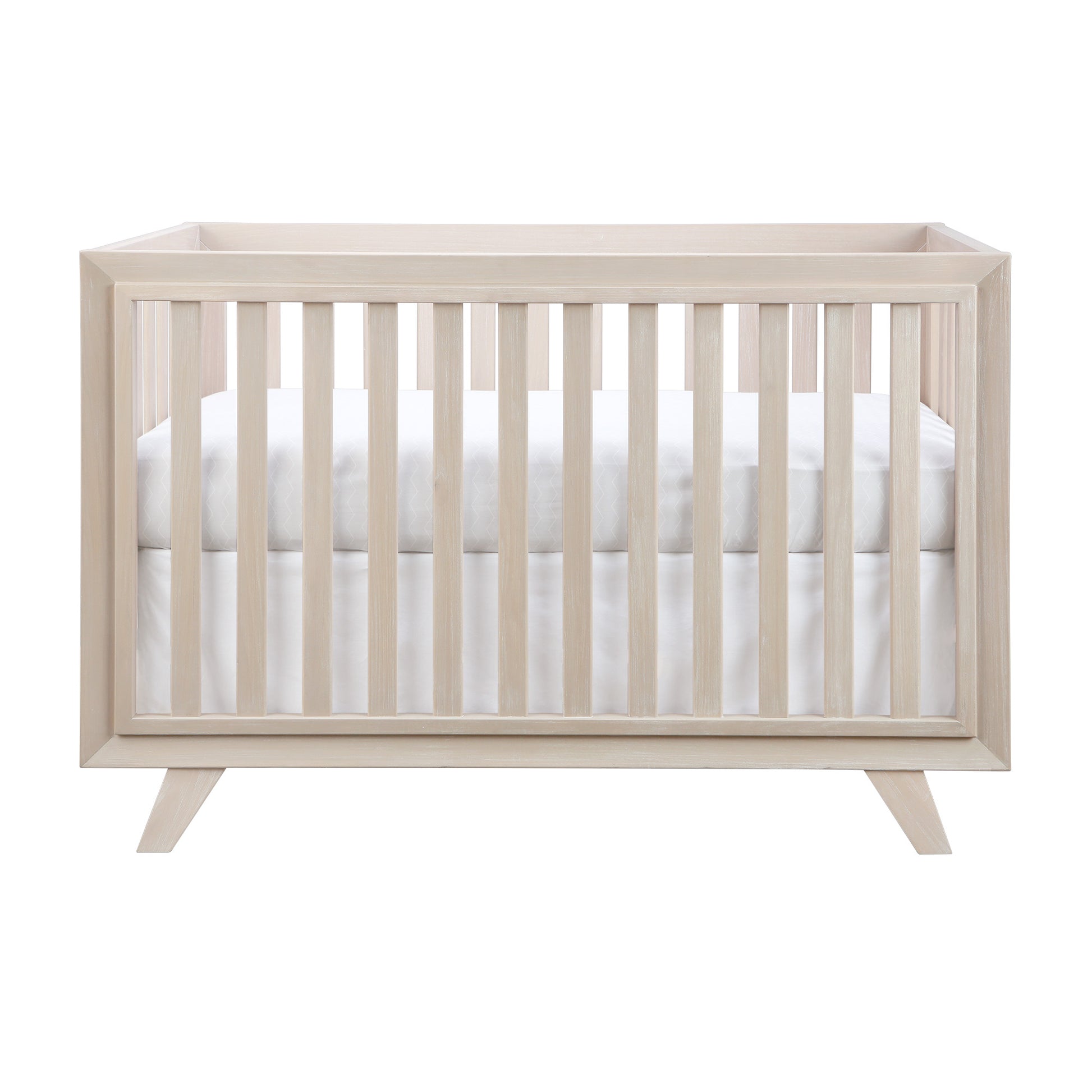 Wooster Crib In Almond Almond Nature Bedroom Contemporary Pine Wood