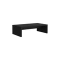 Monitor Stand Kent, Office, Black Black Desk Top Modern Open Storage Engineered Wood