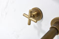 Bathroom Faucet Wall Mounted Bathroom Sink Faucet Bronze Brass