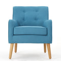 Arm Chair Teal Fabric