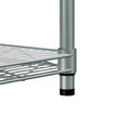 5 Tier Heavy Duty Adjustable Shelving And Racking, 300 Lbs. Per Wire Shelf, With Wheels And Shelf Liners, For Warehouses, Supermarkets, Kitchens, Etc. 59.45 