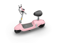 Electric Scooter With Foldable Seat W 35 Miles Operating Range & 15.5Mph Max Speed Pink Pink Aluminum