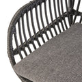 Orlando Chair Grey Iron Plastic