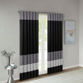 Polyoni Pintuck Curtain Panel Only 1 Pc Panel Multicolor Polyester