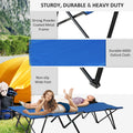 Outsunny 2 Person Folding Camping Cot For Adults, 50