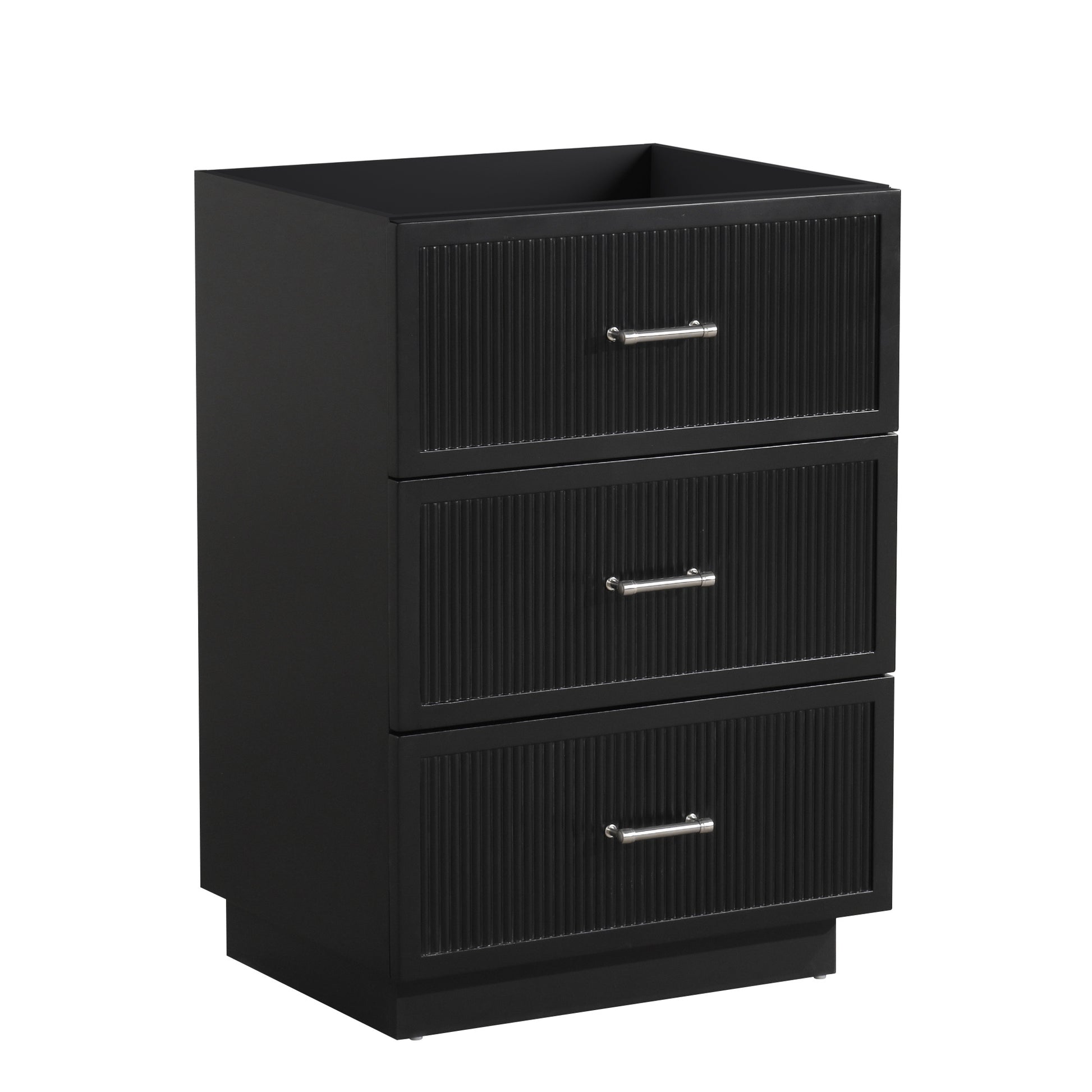 Hk2305 24 Bk Cabinet Black Mdf