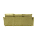 United Modular Sectional Sofa L Shaped Modular Couch With Reversible Chaise Modular Sofa Sectional Couch With Storage Seats Olive Velvet 3 Seat