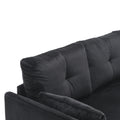 United Modular Sectional Sofa L Shaped Modular Couch With Reversible Chaise Modular Sofa Sectional Couch With Storage Seats Black Velvet 3 Seat