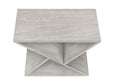 Accent Table, Side, End, Nightstand, Narrow, Small, Bedroom, Living Room, Lamp, Grey Veneer, Contemporary Gray Wash Mdf