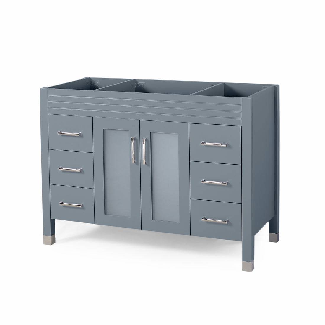 48'' Cabinet Grey Acacia Wood