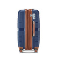 Luggage Sets 4 Piece 14 20 24 28 Pp Lightweight & Durable Expandable Suitcase Blue Polypropylene