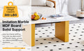 Modern Minimalist Tempered Glass With Sticker Desktop Coffee Table And Dining Table, Paired With Golden Mdf Decorative Columns. Computer Desk. Game Table. Ct 1546 Golden Mdf Glass