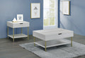 Whitman Square End Table White White Wood