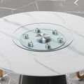 Double Layer Rotatable Round Glass.The Rotatable Design Makes It More Convenient To Retrieve And Place Items.The Upper Glass Has A Diameter Of 20 Inches, While The Lower Glass15 Inches. Transparent Glass