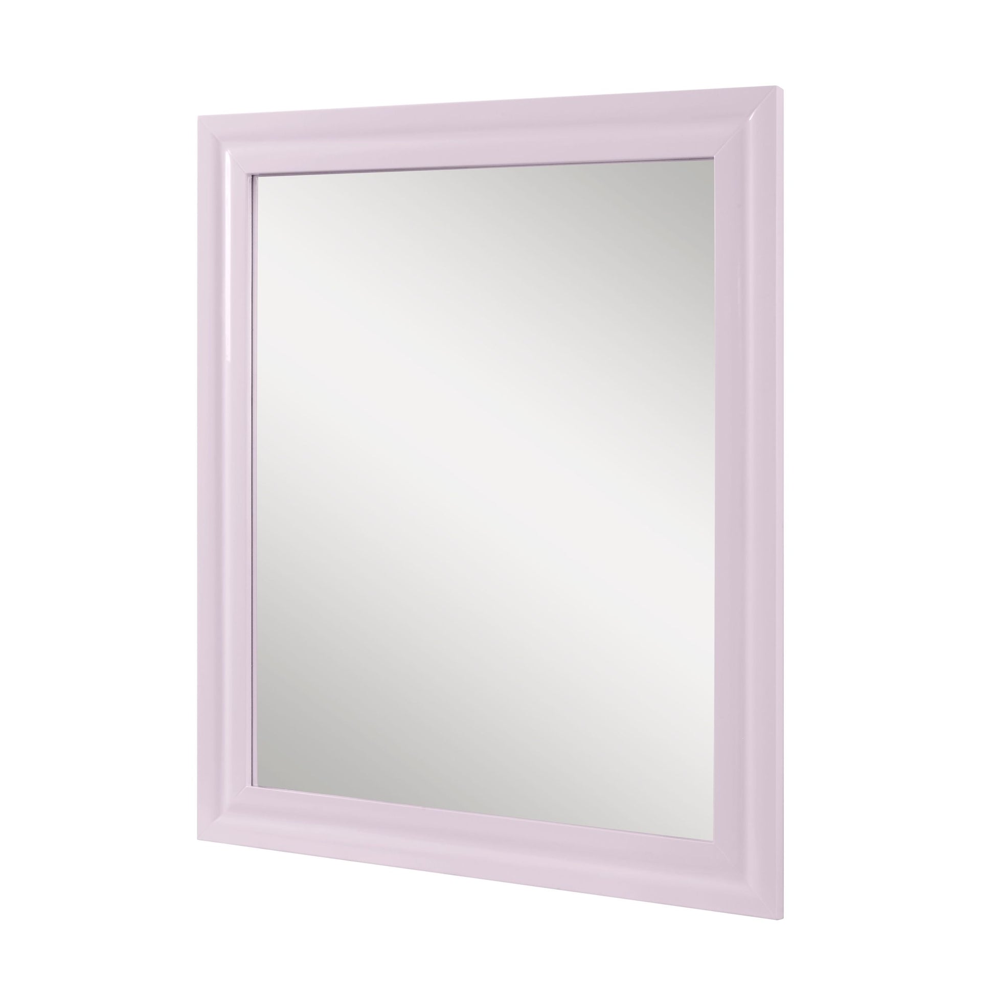 Gaines Mirror, Pink High Gloss Finish Bd02664 Pink Mirror