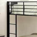 Sandy Black Bunk Bed Black Bedroom Contemporary Metal