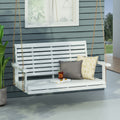 Tasmania Porch Swing White Acacia Wood