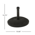 Um Holder Round 55 Lbs Black Concrete