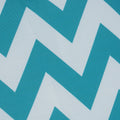 Marisol Chevron Rectangular Pillow Set Of 2 Teal Fabric