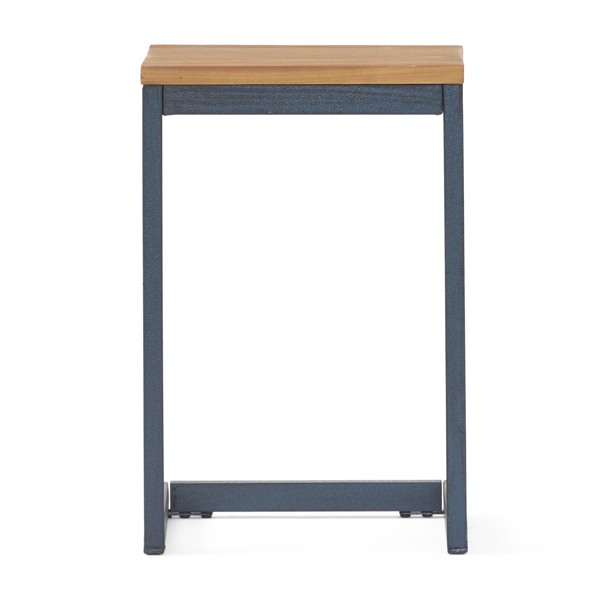 Accent Table Small Black Wood