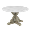 Carena 5 Piece Dining Set Round Table And 4 Chairs Dark Gray Dark Gray Wood