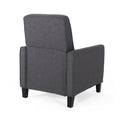 Smoke Fabric Push Back Chair For Elegant Home D Cor Smoke Fabric