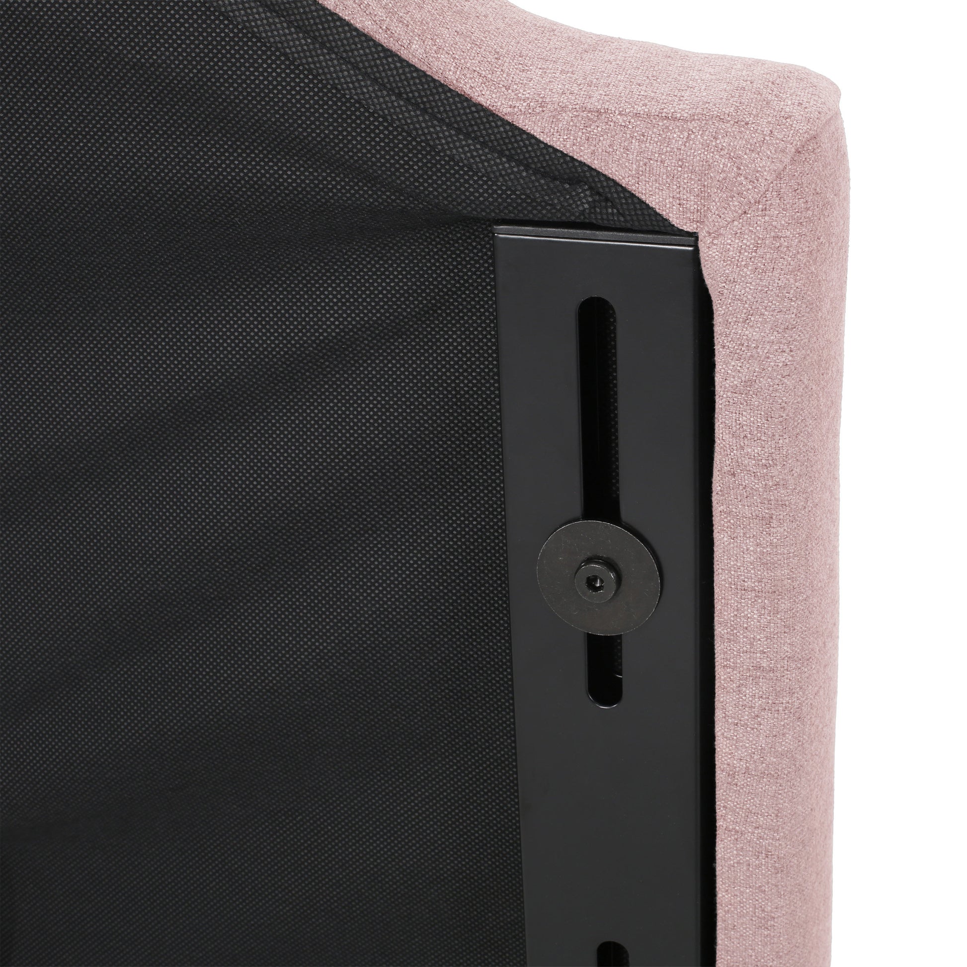Twin Size Headboard Twin Blush Fabric