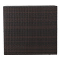 Santa Rosa Storage Coffee Table Brown Multi Rattan