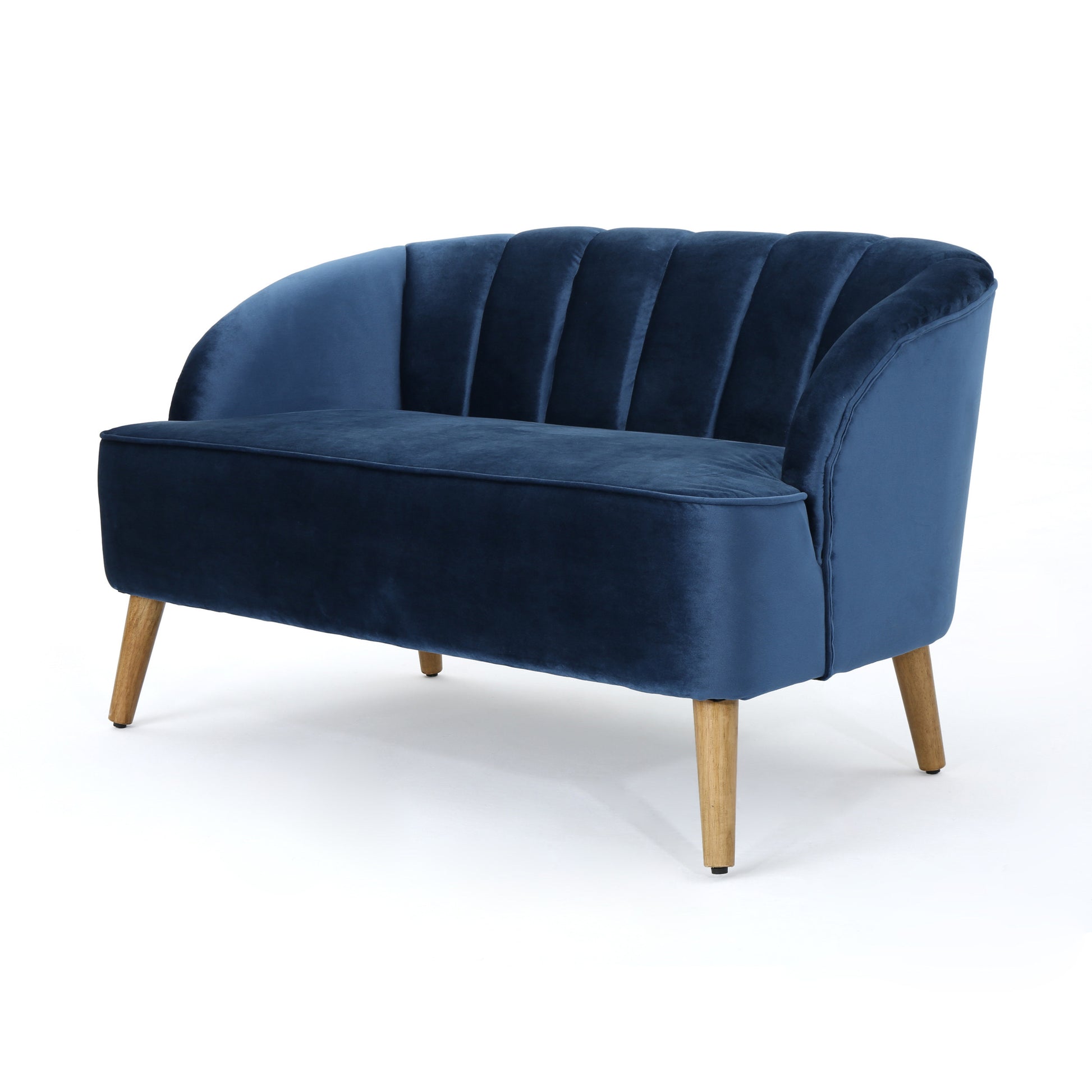 Seat Navy Blue Velvet