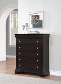 Dominique Chest Dark Brown Dark Brown Wood