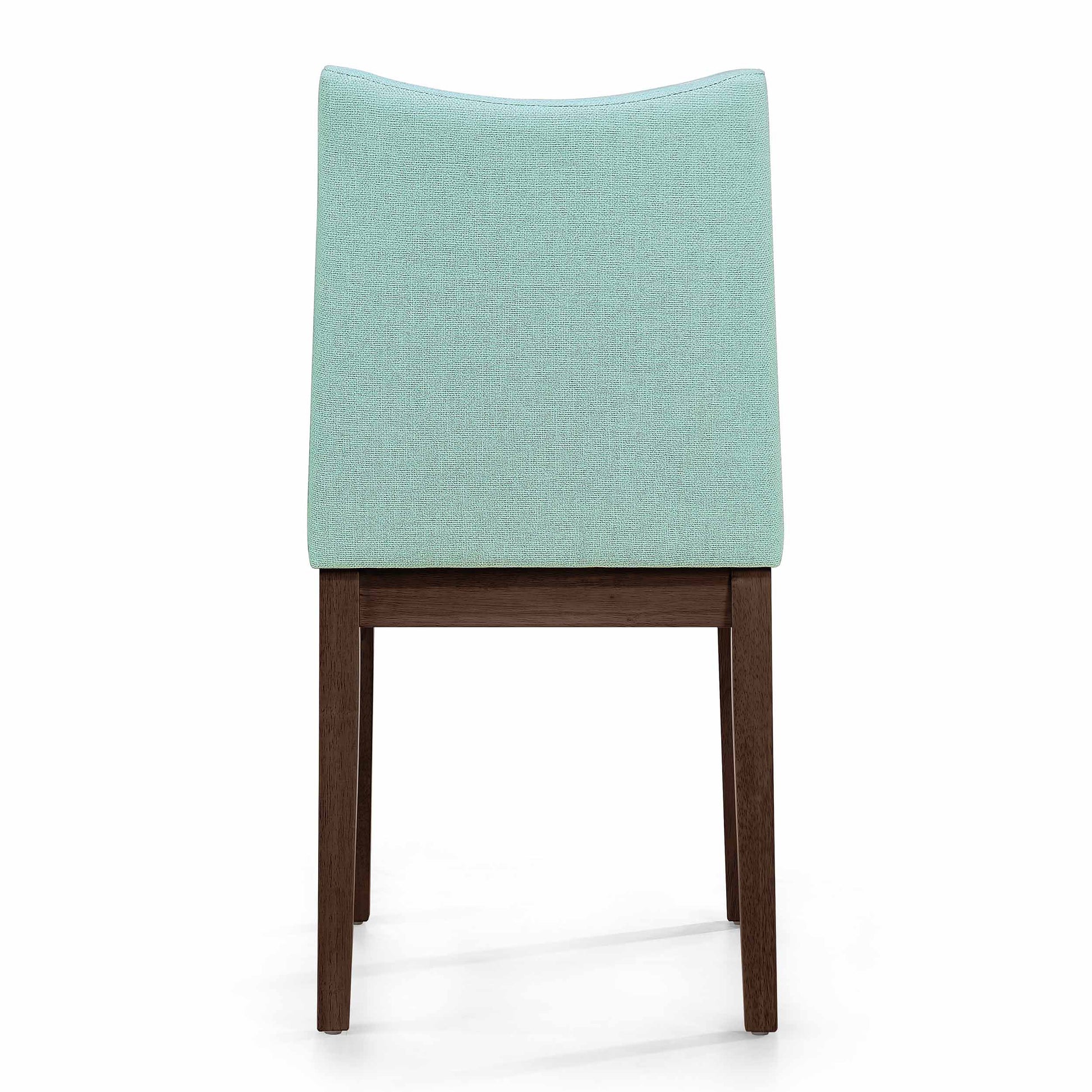 Dining Chair Set Of 2 Mint Fabric