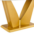 Modern Minimalist Rectangular Dining Table, 0.4 