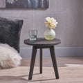 Marina Side Table Dark Grey Acacia Wood