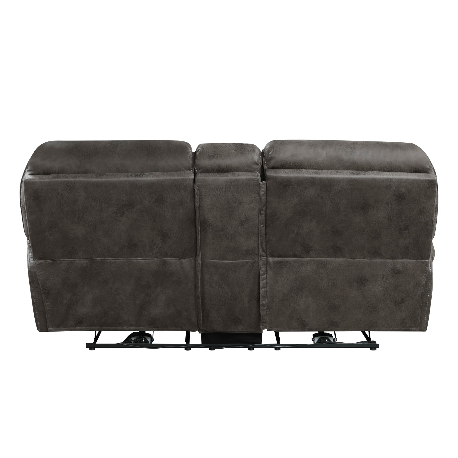 Plush Modern Living Room Sofa Set 3Pc Power Reclining Sofa Loveseat Chair Gray Microfiber Upholstery Usb Port Solid Wood Frame Furniture Gray Microfiber Wood Primary Living Space Modern Plywood,Solid Wood 6 Seat