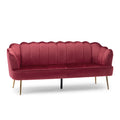 3 Seater Sofa Natural Velvet