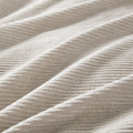 3 Piece Corduroy Duvet Cover Set Queen Tan Polyester