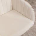 Ty Office Chair Beige Velvet