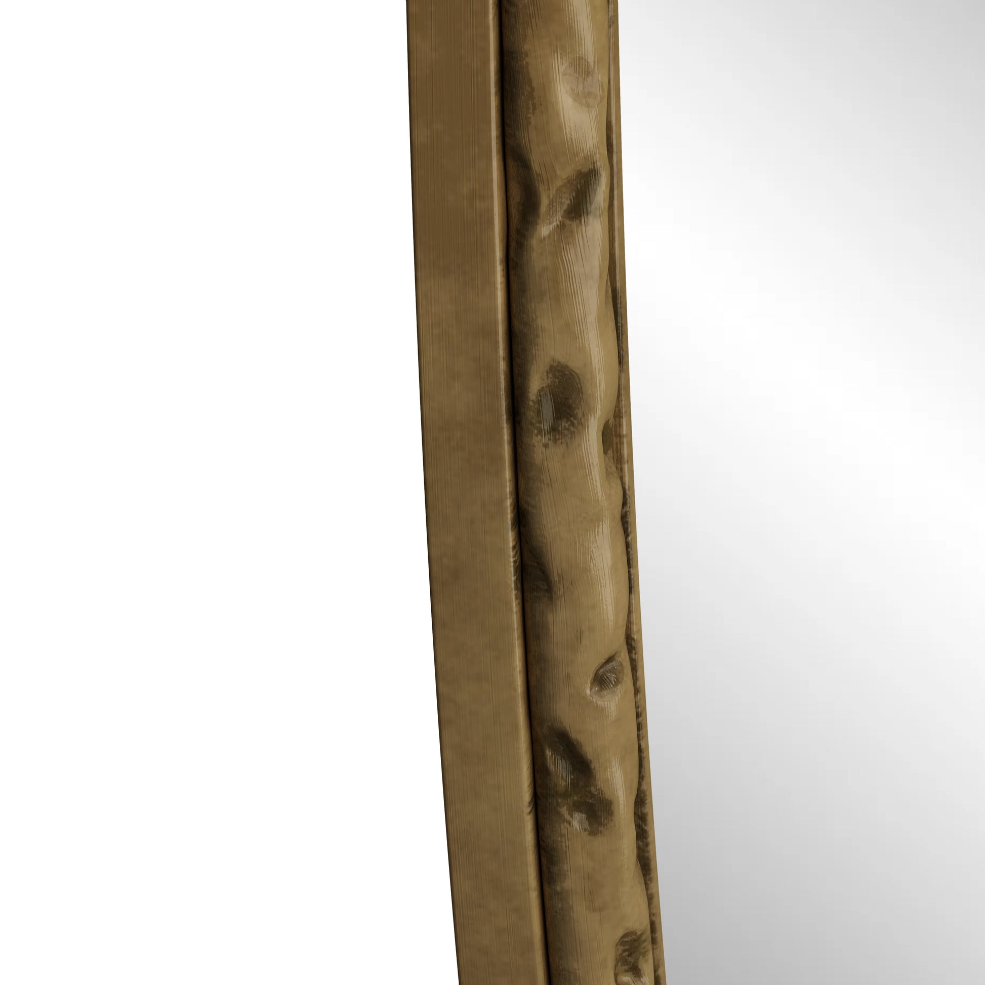 Iron Art Oval Retro Mirror, Antique Effect, Wall Hanging, Suitable For Bathroom, Bedroom, Living Room Gold Gold Glass,Mdf Iron