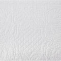 6 Piece Reversible Soped Edge Daybed Cover Set White Daybed White Polyester