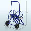 Outsunny Garden Hose Reel Cart, Hold Up To 98' Of 5 8