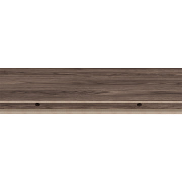 Floating Shelf Dallas, Living Room, Dark Walnut Walnut Particle Board Engineered Wood