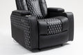 Lounge Chair Lift Chair Relax Sofa Chair Sitting Room Furniture Sitting Room Power Supply Elderly Electric Lounge Chair Black Pu