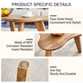Modern Minimalist Wood Color Table Top Coffee Table. Log Style Coffee Table.Cloud Shape Gives You A Experience, Computer Desk. The Game Table. Suitable For Dining And Living Rooms. Wood Mdf