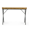 Console Table Natural Metal & Wood