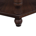 2 Tier Retro Hexagon Living Room Solid Wood Coffee Table With Shelf & Drawer, 36'' Mid Century Center Coffee Table For Living Room, Office. Light Espresso Light Espresso Pine