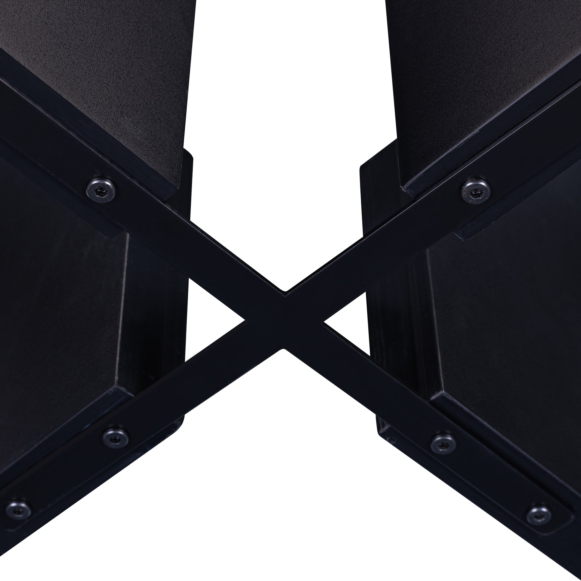 Round Dining Table For 4, 43 Inch Faux Marble Top, Mid Century Modern Round Dining Table For Cafes, Restaurants, Bars, Home Offices And Conference Rooms Black White Black Dining Room American